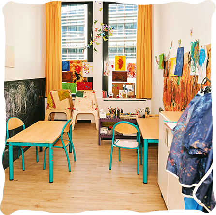 アトリエの部屋の写真