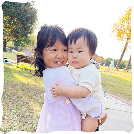 異年齢児のかかわりの写真