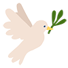 鳩のイラスト