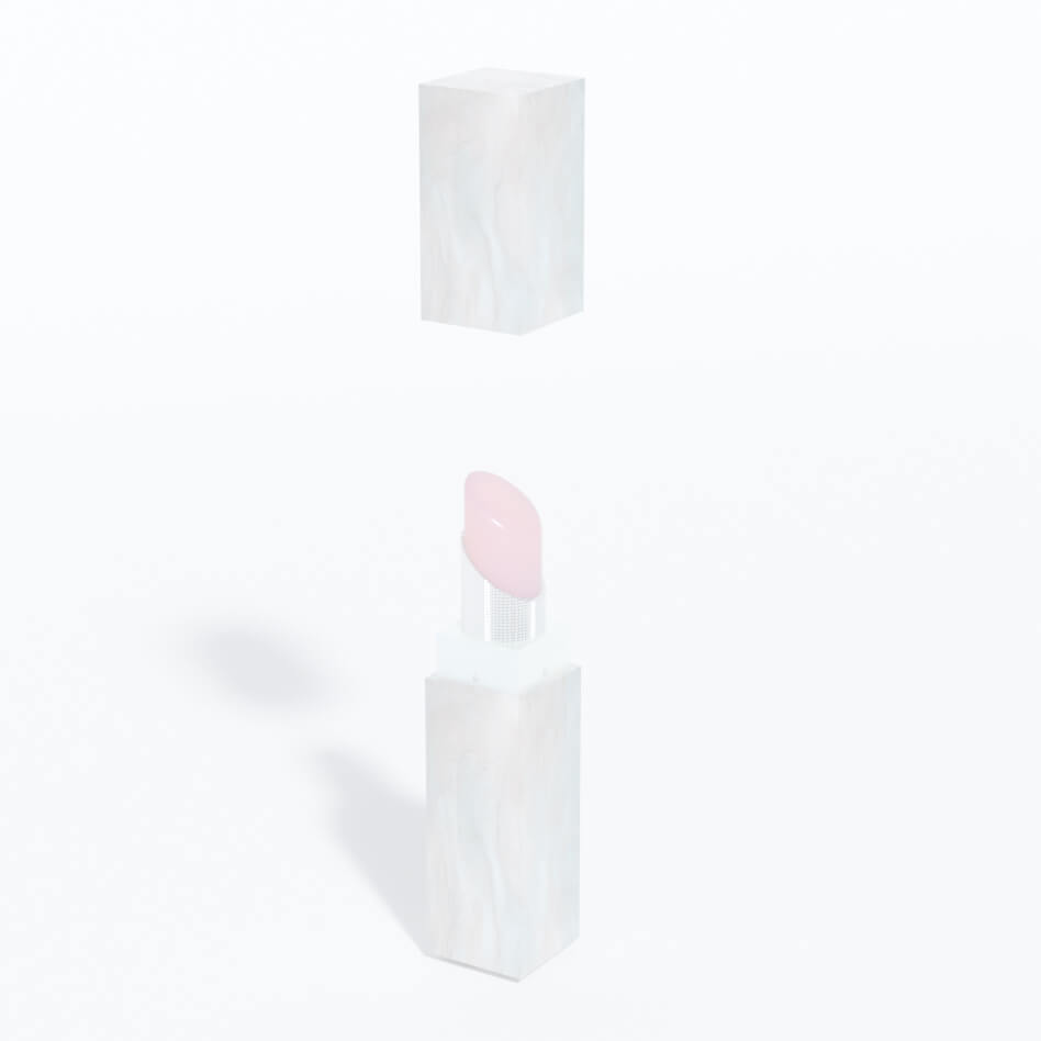 桜色リップバームの製品画像