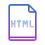 HTMLのアイコン