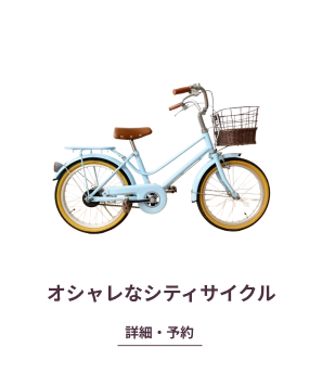 オシャレなシティサイクル