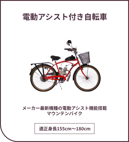 電動アシスト付き自転車