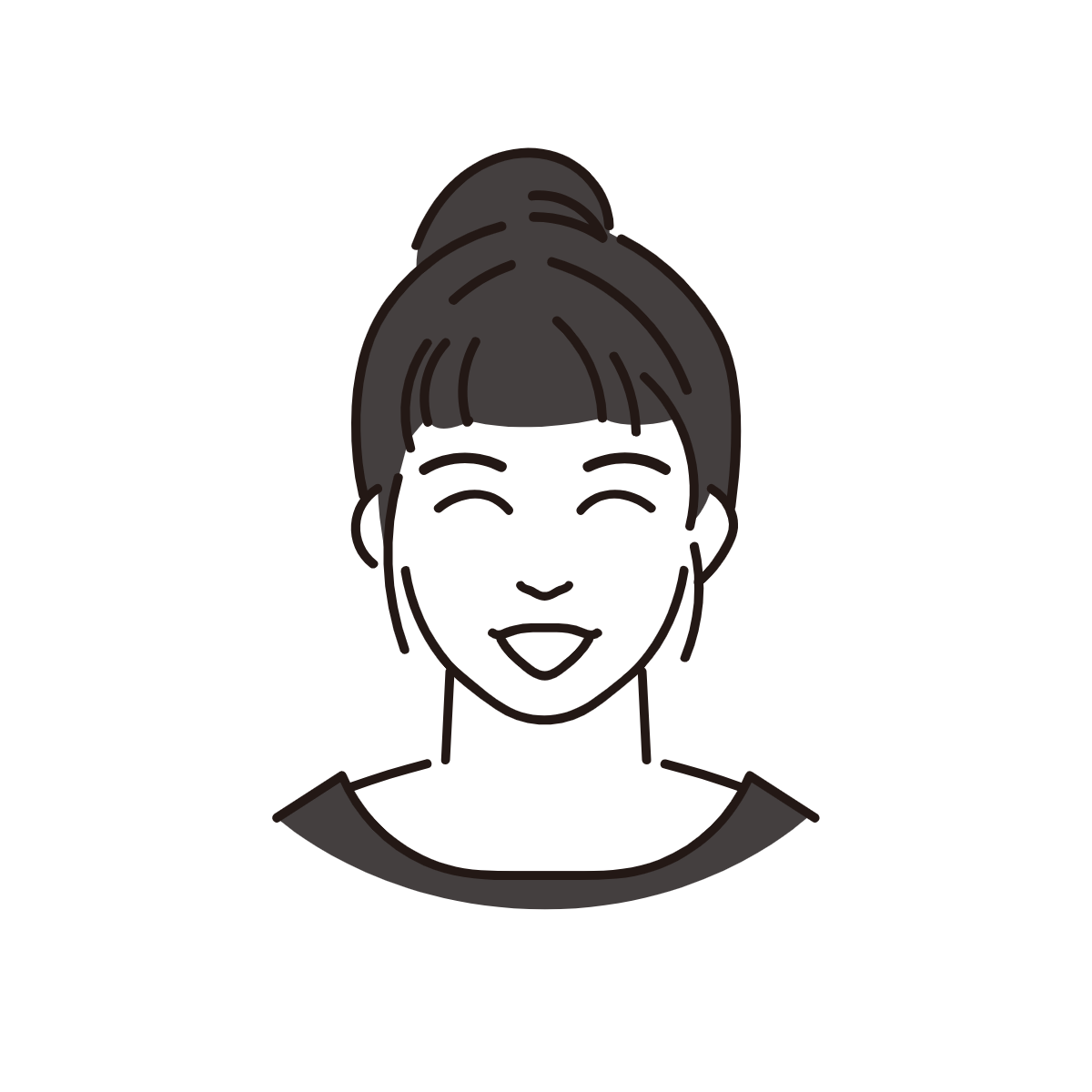 女性のイラスト